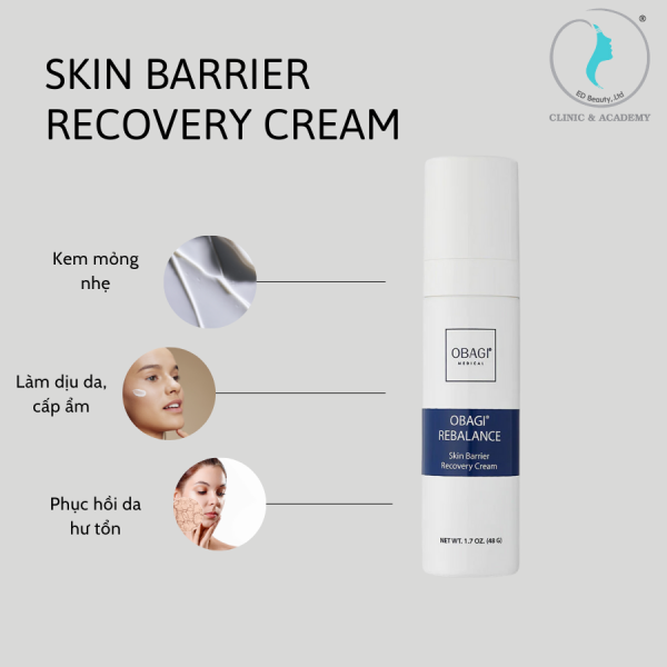 Kem Dưỡng Phục Hồi Và Cân Bằng Hệ Vi Sinh OBAGI Medical Rebalance Skin Barrier Recovery Cream