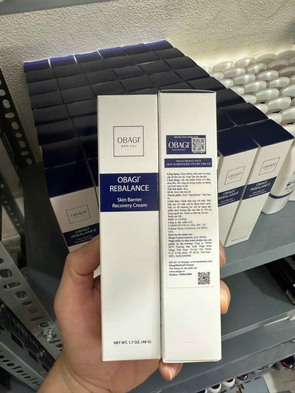 Kem dưỡng phục hồi Obagi Rebalance Skin Barrier Recovery Cream - Hình ảnh 2