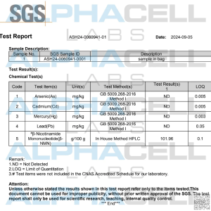 Công dụng của Viên uống bổ sung Nicotinamide Mononucleotide AlphaCell Labs NMN 500mg
