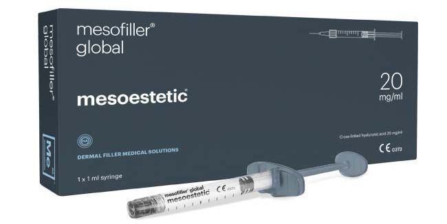 Filler căng mềm làn da Mesoestetic Mesofiller® Global 20 mg/ml