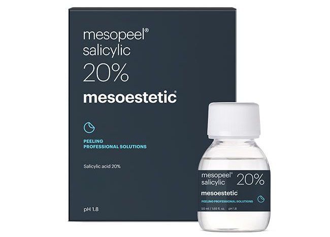 Điều trị da mụn, tẩy tế bào chết Mesoestetic Mesopeel Salicylic 20%