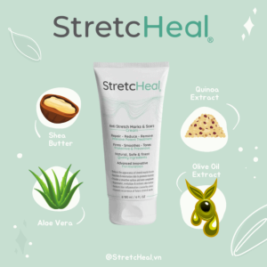 Kem trị rạn da và chống sẹo Stretcheal Stretch Mark Cream