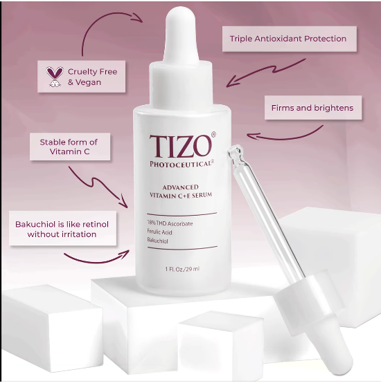 Serum Vitamin chống oxy hóa TiZO Photoceutical Advanced Vitamin C & E Serum - Hình ảnh 3