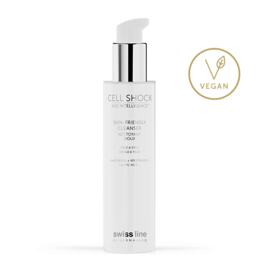 Sữa rửa mặt cân bằng pH da Swissline CS AI Skin-Friendly Cleanser