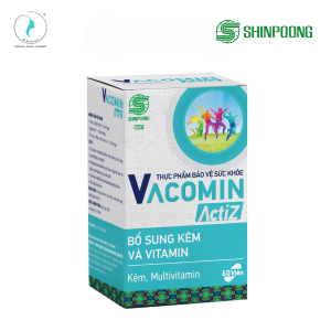 Viên uống bổ sung kẽm và vitamin Vacomin ActiZ