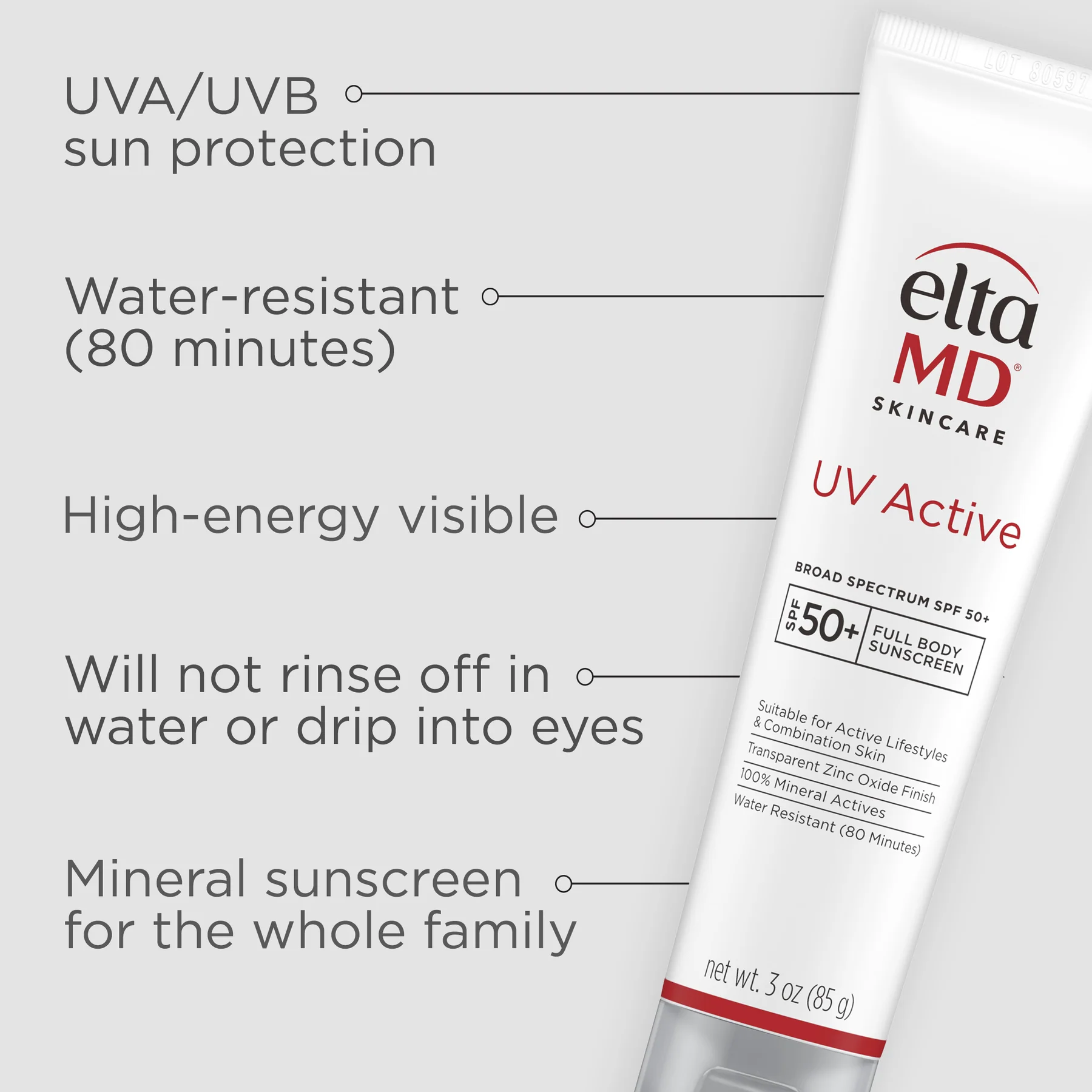 Kem chống nắng EltaMD UV Active Broad-Spectrum SPF 50+ - Ảnh 5