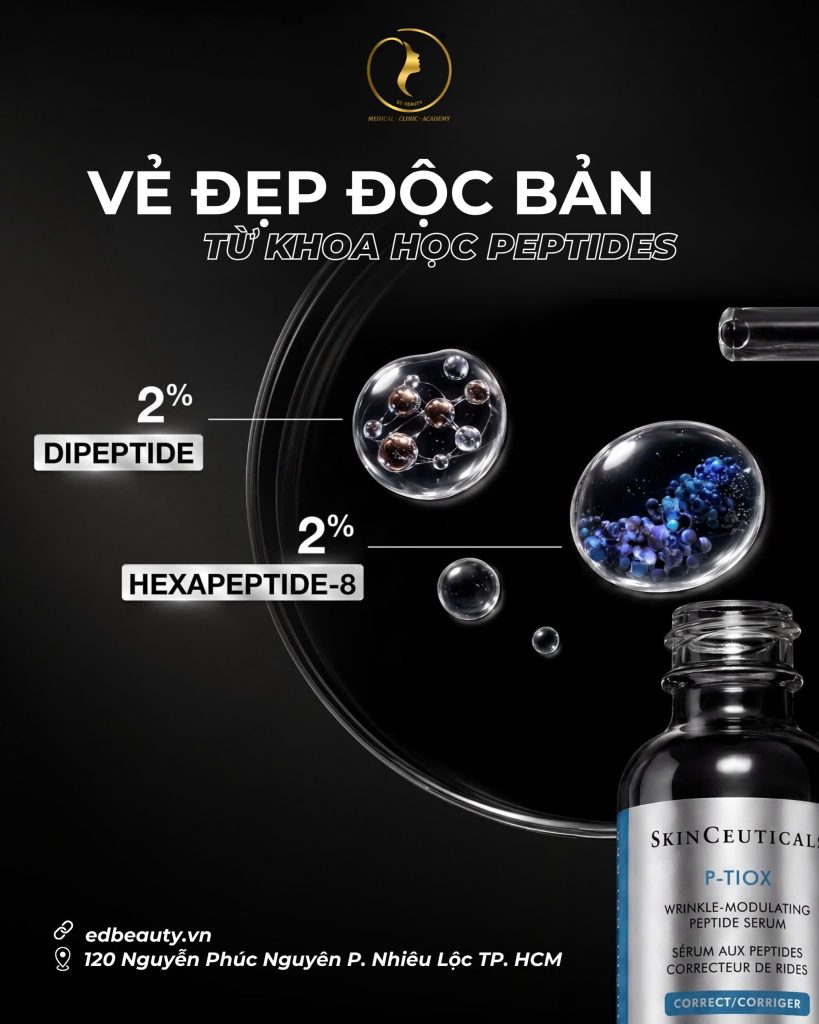 Serum Peptide cải thiện nếp nhăn da Skinceuticals P-TIOX