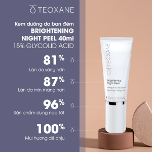 tái tạo và làm sáng da với công thức chứa 15% Glycolic Acid