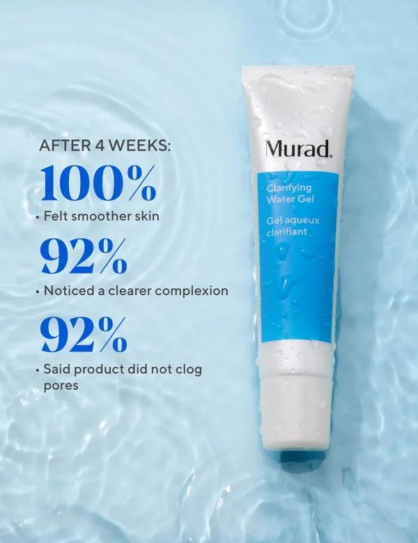Gel dưỡng ẩm cho da dầu mụn Murad Clarifying Water Gel - Hình ảnh 4