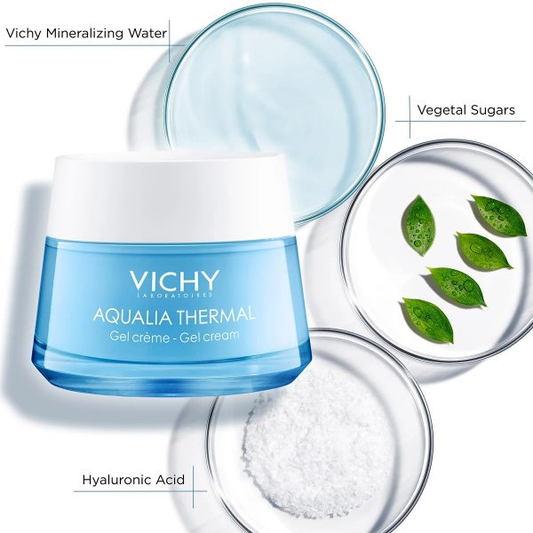 Gel dưỡng ẩm cấp nước cho da Vichy Aqualia Thermal Rehydrating Cream – Gel - Hình ảnh 3