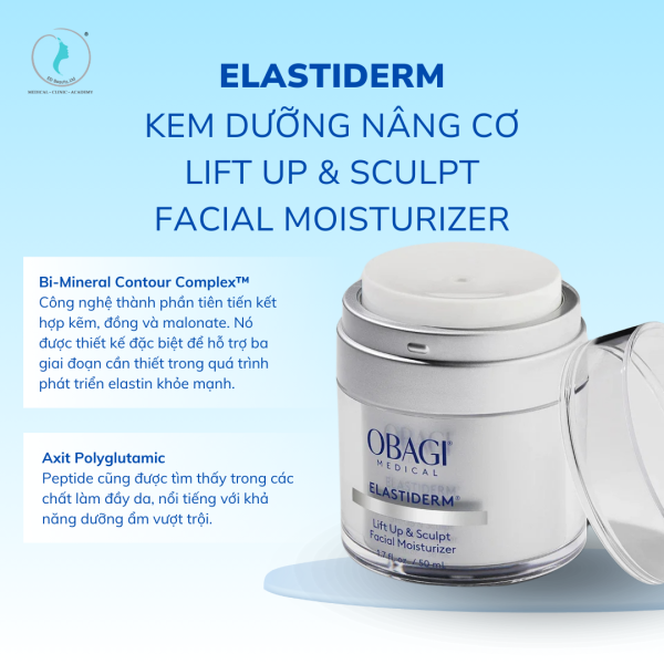 Kem dưỡng nâng cơ mặt Obagi Elastiderm Lift Up & Sculpt Facial Moisturizer - Hình ảnh 2