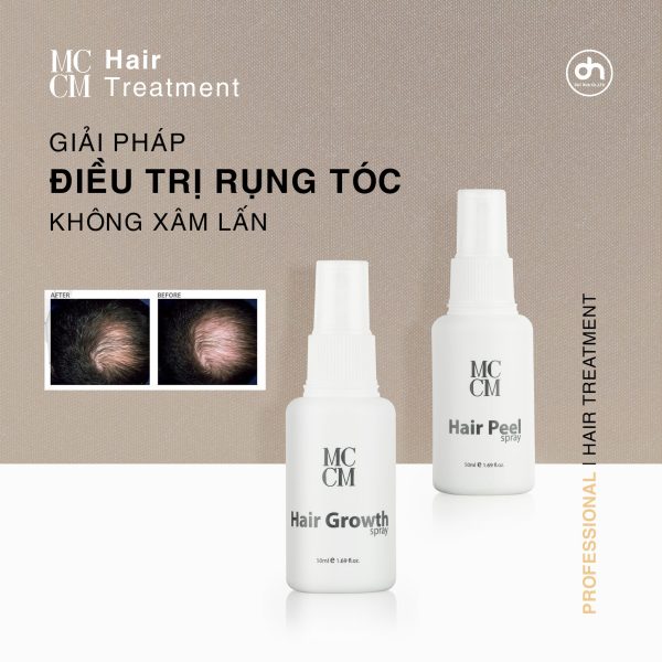 Xịt Tẩy Tế Bào Chết Da Đầu & Xịt Mọc Tóc MCCM Hair Growth Spray & Hair Peel - Hình ảnh 4