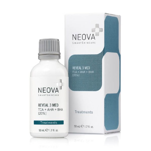 Dung dịch peel sáng mịn da Neova Reveal 3 Med TCA + AHA + BHA [20%]