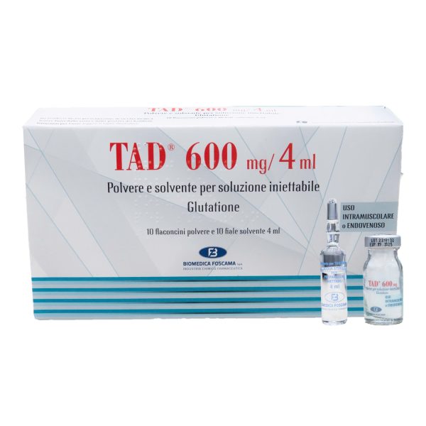 Chống lão hóa, detox thải độc, mờ đốm sáng da TAD 600mg Glutathione