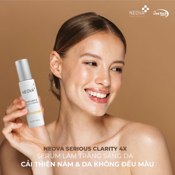Serum giảm thâm nám, sáng da Neova Serious Clarity 4x - Hình ảnh 4