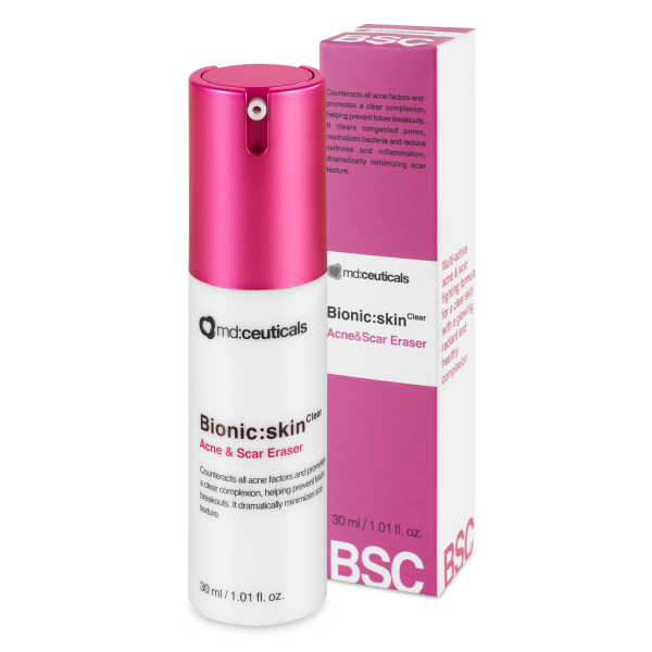 Kem dưỡng giảm mụn và sẹo mụn Md:ceuticals Bionic:skinClear Acne & Scar Eraser