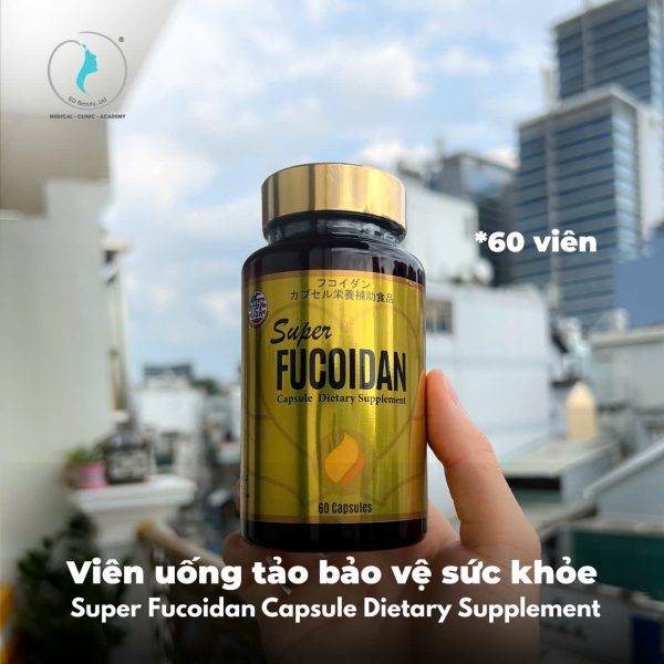 Viên uống tảo bảo vệ sức khỏe Super Fucoidan Capsule Dietary Supplement - Hình ảnh 2