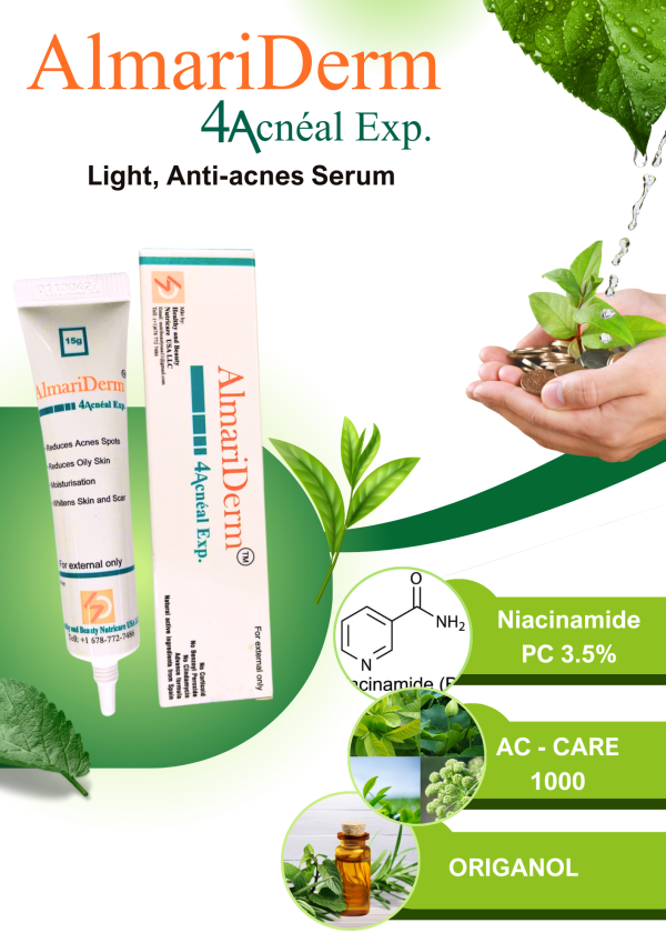 Kem điều trị mụn trứng cá, giảm thâm da AlmariDerm 4Acnéal Exp. - Hình ảnh 2