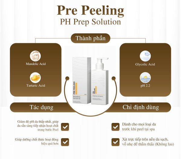Dung dịch pH 2.2 chuẩn bị da trước peel Dermoaroma Pre-Peeling pH Prep Solution - Hình ảnh 2