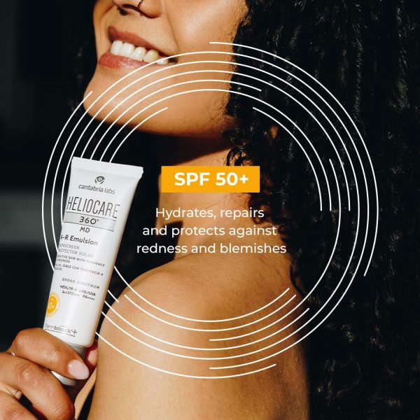 Kem chống nắng giảm kích ứng, đỏ da Heliocare 360º MD A-R Emulsion SPF 50+  - Hình ảnh 3