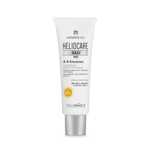 Kem chống nắng giảm kích ứng, đỏ da Heliocare 360º MD A-R Emulsion SPF 50+ 