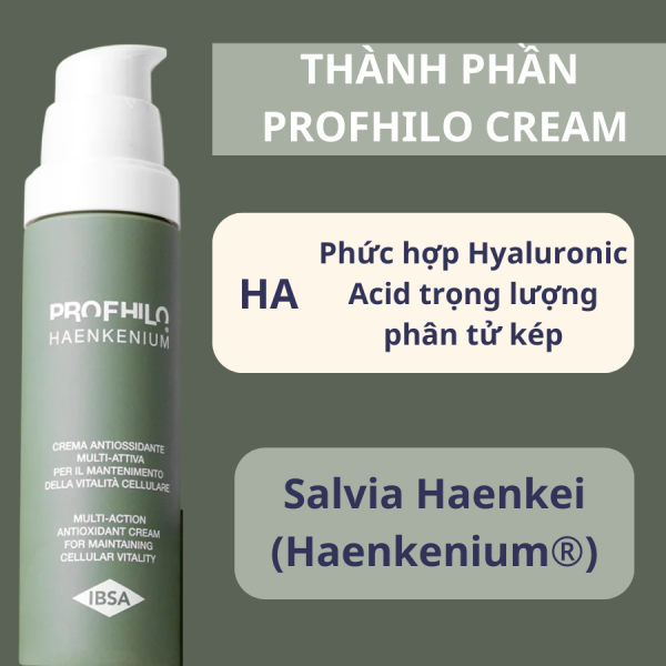 Kem dưỡng săn chắc, đàn hồi và phục hồi da Profhilo Haenkenium Cream - Hình ảnh 6