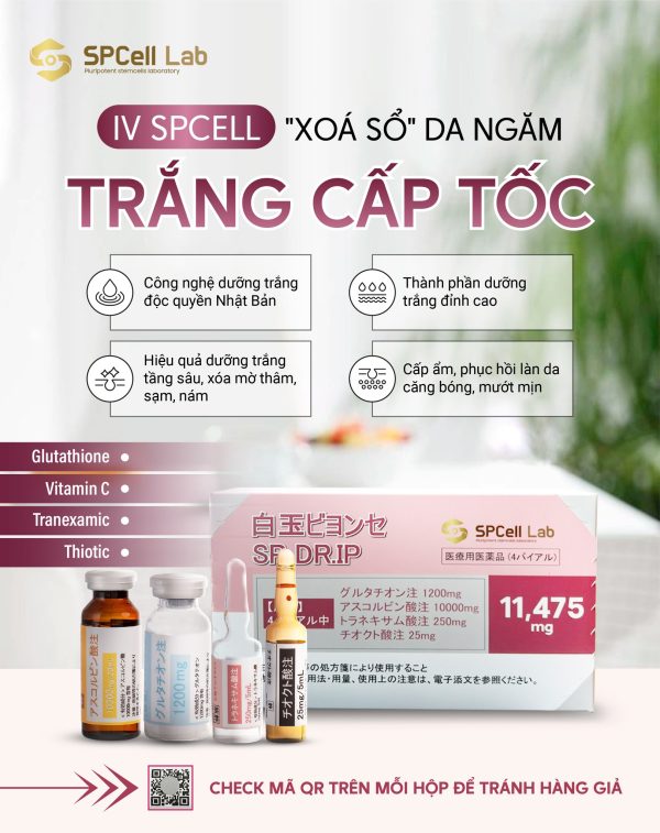 Sản phẩm truyền trắng, giảm nám SPCell Lab SPCell IV DR.IP - Hình ảnh 5