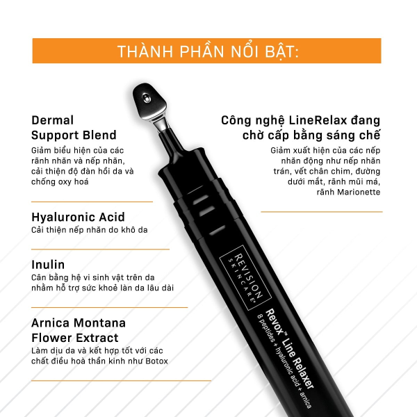 Tinh chất giảm nhăn, trẻ hóa làn da Revision Skincare Revox Line Relaxer - Hình ảnh 3