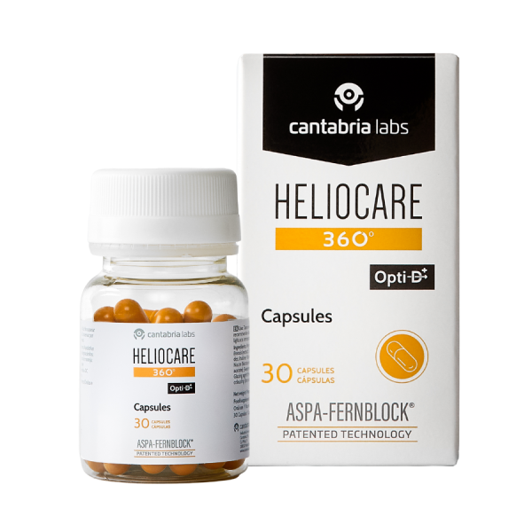 Viên uống chống nắng, chống lão hóa, sáng da Heliocare 360º Oral Capsules
