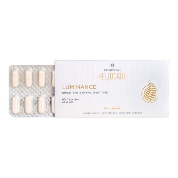 Viên uống trắng sáng da Heliocare Luminance Brightening & Even Skin Tone