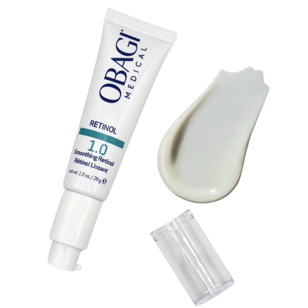 Tinh chất tái tạo da, giảm nếp nhăn sâu Obagi Smoothing Retinol 1.0 - Hình ảnh 2
