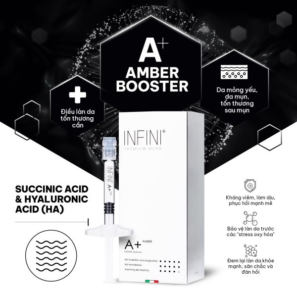Tinh chất BAP tái tạo, phục hồi da săn chắc trẻ khỏe Infini A+ Amber Booster - Hình ảnh 2