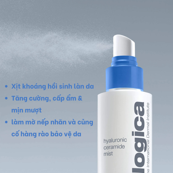 Xịt khoáng cấp ẩm, giảm căng thẳng cho da Dermalogica Hyaluronic Ceramide Mist - Hình ảnh 2