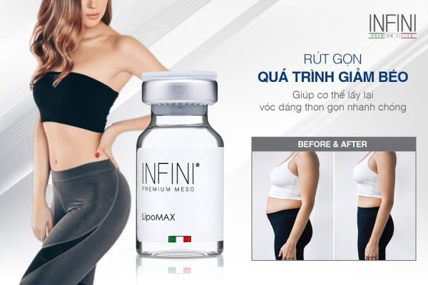 Tinh chất tan mỡ, giảm béo, cải thiện body Infini Premium Meso Lipomax  - Hình ảnh 3
