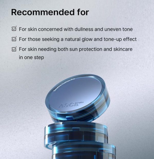 Phấn nước trang điểm chống nắng SPF 50+ Exocobio Asce Plus Sunshine Cushion Pro - Hình ảnh 6
