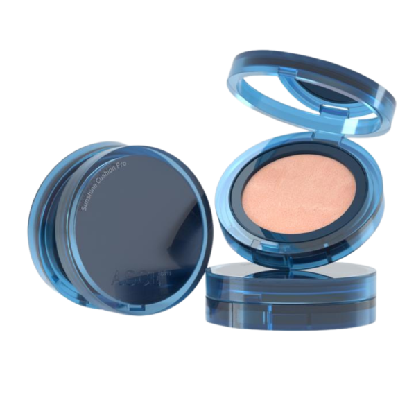 Phấn nước trang điểm chống nắng SPF 50+ Exocobio Asce Plus Sunshine Cushion Pro