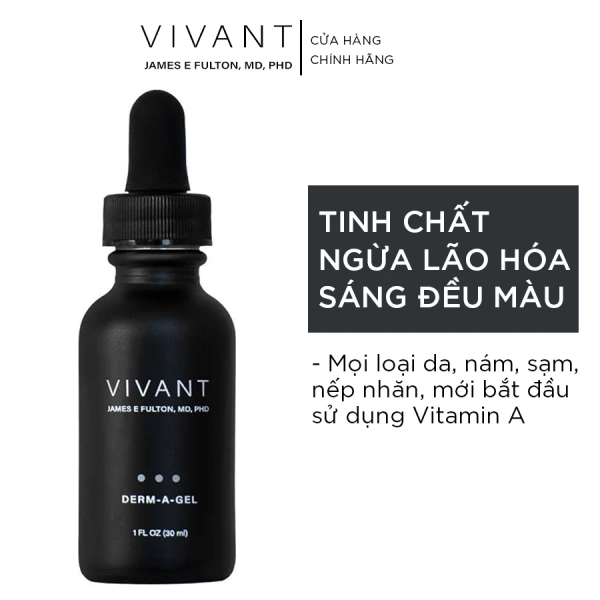 Serum giảm viêm mụn, làm sáng đều màu da Vivant Derm-A-Gel® - Hình ảnh 3