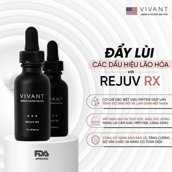 Serum tăng sinh collagen, làm săn chắc mịn màng da Vivant Rejuv Rx - Hình ảnh 3