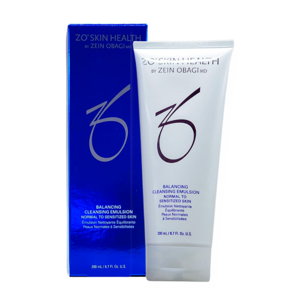 Sữa rửa mặt dịu nhẹ dùng sau thủ thuật Zo Skin Health Balancing Cleansing Emulsion