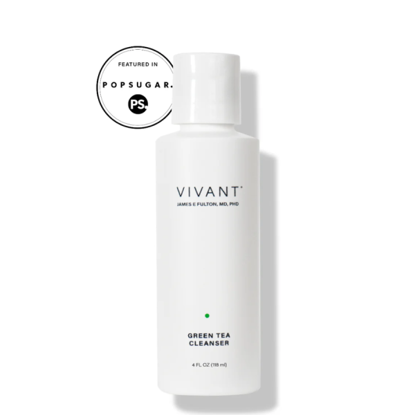 Sữa rửa mặt sạch nhờn, cân bằng pH cho mọi loại da Vivant Green Tea Cleanser