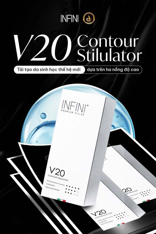 Tinh chất BAP dưỡng ẩm, tái tạo làn da mới Infini V20 Contour Stimulator - Hình ảnh 5