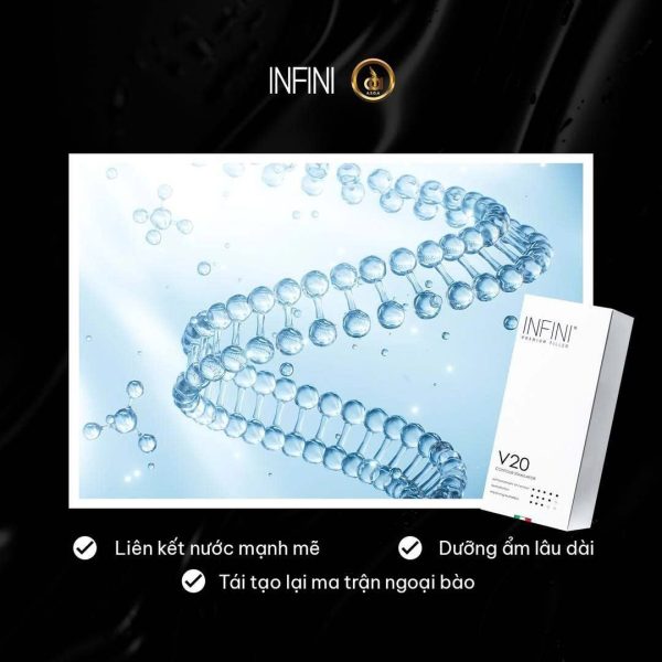 Tinh chất BAP dưỡng ẩm, tái tạo làn da mới Infini V20 Contour Stimulator - Hình ảnh 2