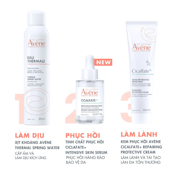 Tinh chất dưỡng ẩm, phục hồi da Avène Cicalfate+ Intensive Skin Recovery Serum - Hình ảnh 7