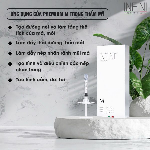 Tinh chất nâng đầy môi, giảm nếp nhăn khóe mũi và da tay Infini Premium Filler M - Hình ảnh 5