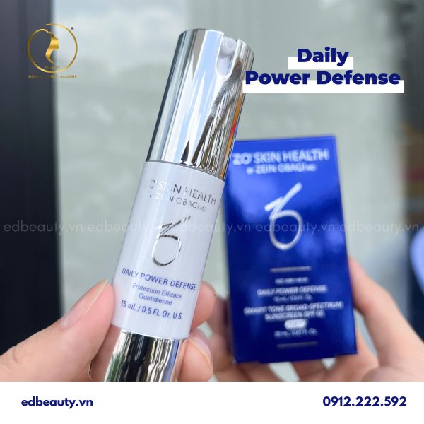 Set kem phục hồi và bảo vệ da ZO® Skin Health Sun Smart Duo: Daily Power Defense 15 ml + Smart Tone SPF 50 20 ml - Hình ảnh 4