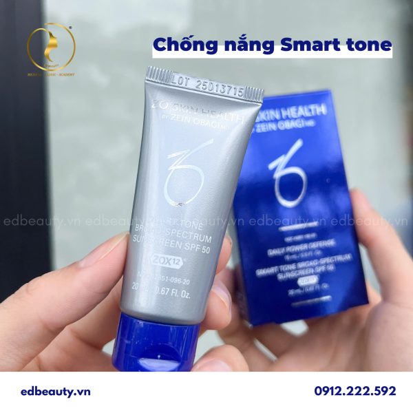 Set kem phục hồi và bảo vệ da ZO® Skin Health Sun Smart Duo: Daily Power Defense 15 ml + Smart Tone SPF 50 20 ml - Hình ảnh 3