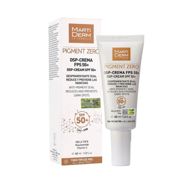 Kem điều trị đốm nâu, làm sáng da và chống nắng MartiDerm Pigment Zero DSP SPF50+ Cream