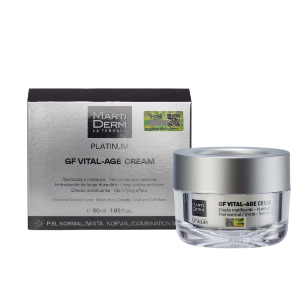 Kem dưỡng phục hồi, trẻ hóa làn da sáng khỏe MartiDerm Platinum GF Vital Age Cream