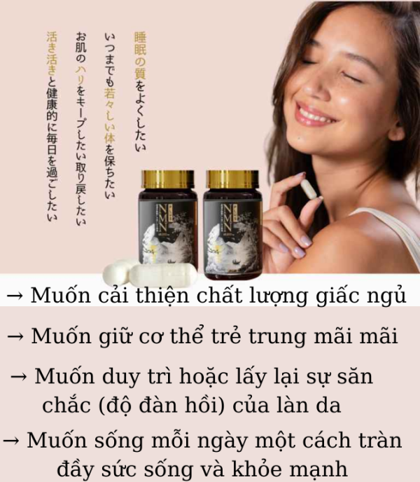 Viên uống chống lão hóa, đẹp da và tăng cường sức khỏe JT-LAB NMN 68,000mg Plus - Hình ảnh 4
