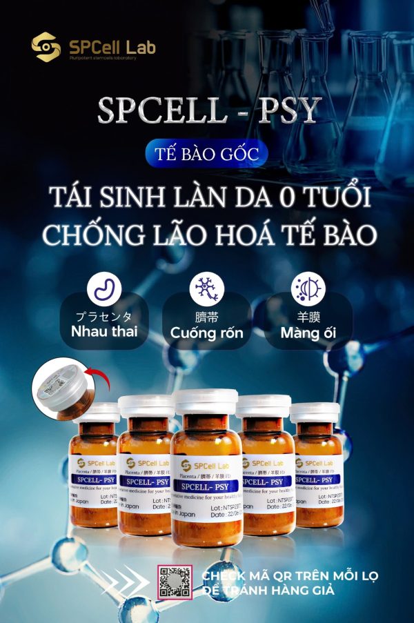 Tinh chất cải thiện sẹo, phục hồi tái tạo da láng mịn SPCell Lab SPCell PSY - Hình ảnh 4